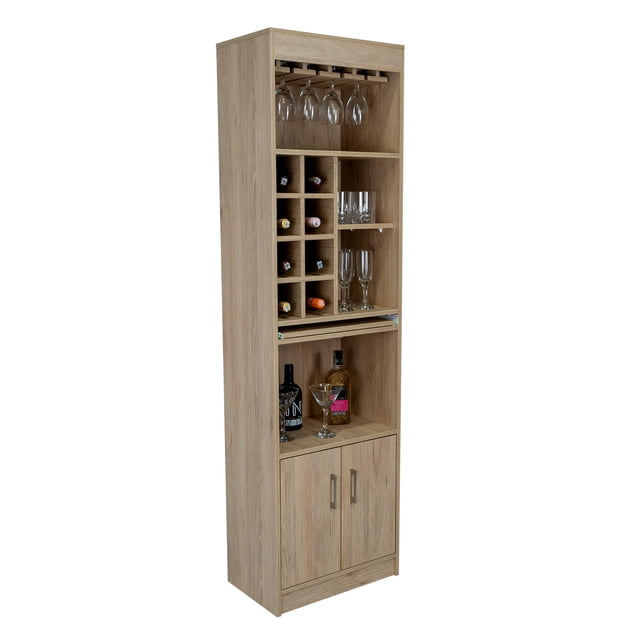 Bar Celeste Beige Dos Puertas Virtual Muebles