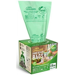Buy Cacus 100% Compostable Trash Bags, 13 Gallon/49.2L, 80 Count