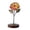 A, variant on Colorful Acrylic Stained Glass Flower Sculpture with Wood Base, Artistic Desktop Ornament for Home Office, Elegant Floral Statue for Table Decor, B