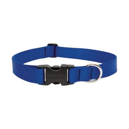 UPC: 0746889175520 | Lupine 17552 Adjustable Dog Collar  12  – 20   Blue