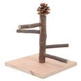 thumbnail image 3 of Miangastore Bird Perch Stand Tabletop Bird Stand Parrot Training Perch Parakeets Conures Perch, 3 of 8