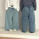 thumbnail image 3 of Pantalones vaqueros para bebés de 1 a 8 años, pantalones rectos sueltos para niños, pantalones de pierna ancha para niñas, nuevos pantalones de lunares para niños de primavera y otoño 2025, 3 of 6