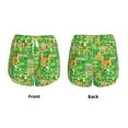 thumbnail image 5 of Picia St Patrick's Day6 Pattern Women's 2 in 1 Athletic Running Shorts High Waisted Workout Casual Gym Sweat Shorts with Comfy Liner Zipper Pockets-XX-Large, 5 of 9