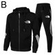 thumbnail image 2 of Nuevo traje deportivo de otoño para hombre, traje informal con cremallera y cuello alto., 2 of 2