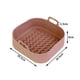 thumbnail image 1 of Olla De Freidora De Aire De Silicona Sartenes para freidora de aire alfombrilla para freidoras de aire de pollo frito para cocina casera horno cocina a vapor Sywqhk Libre de BPA, 1 of 7