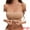 Khaki, variant on Women's Strapless Wirefree Bandeau Bras XL Pink