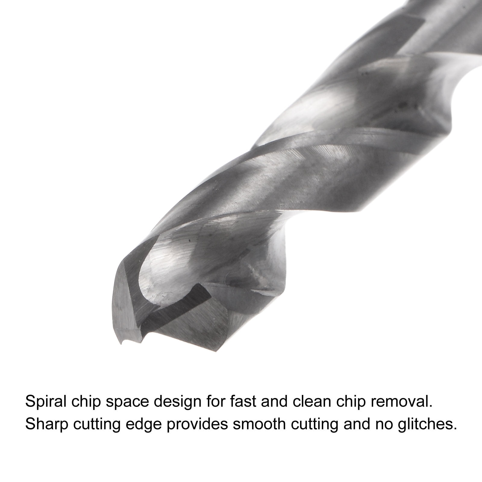 Unique Bargains Solid Carbide Twist Drill Bits Tungsten Carbide Jobber Drill Bits Straight Shank 6mm