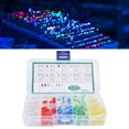 thumbnail image 4 of LHCER Kit de Diode, 300 Pcs Diodes LED 5 Couleurs Ampoules d'Éclairage Composants Électroniques Pièces, 4 of 8