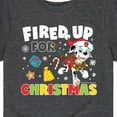 thumbnail image 3 of Paw Patrol - Fired Up For Christmas - Toddler And Youth Short Sleeve Graphic T-Shirt, 3 of 6
