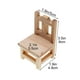 thumbnail image 4 of Fiudx Ofertas relámpago del día, solo en línea Casa de muñecas con decoración de bonsái, carrito de madera maciza, muebles para el hogar, modelo en miniatura, accesorios de decoración para patio al a, 4 of 7