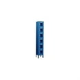 thumbnail image 2 of 12" Wide Six Tier Box Style See-Through Metal Locker - 1 Wide - 6 Feet High - 12 Inches Deep - Blue - Unassembled, 2 of 3