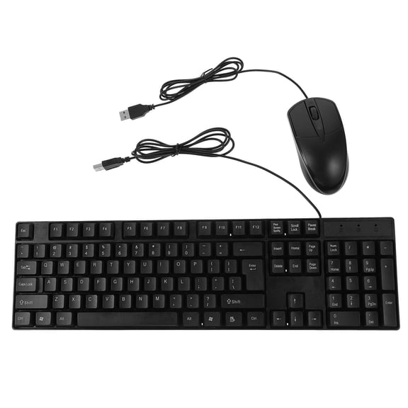 TOYMYTOY Modern Keyboard Mouse Combo Black ABS for Gaming Use Maximum Comfort
