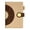 Brown, variant on Sylvtty 2026 Schedule Planner Notepad A5 Magnetic Closure Planner Color-Blocked Productivity Notebook with 12-Month Organizer