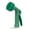 Green, variant on Gilmour Medium Duty Rear Trigger Pre-Set Nozzle Spruce