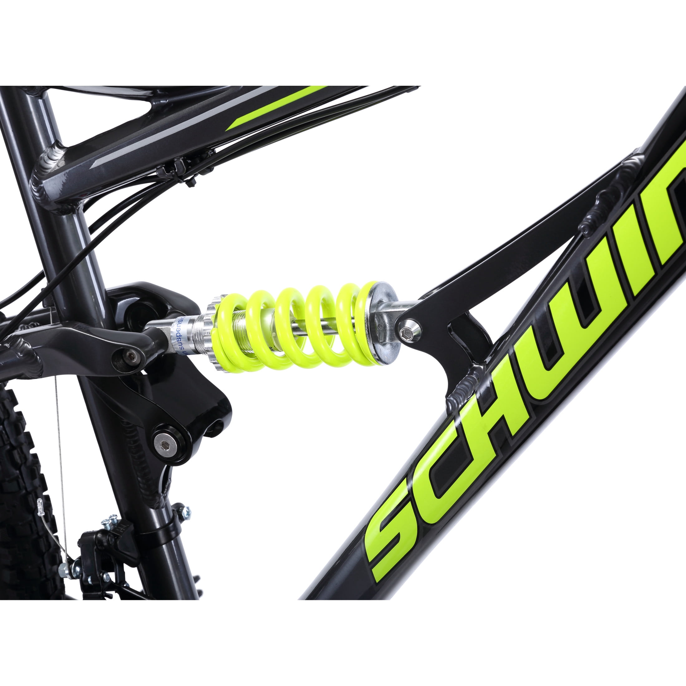 Schwinn Traxion Full Suspension Mountain Bike, 29-Inch Wheels, 24 Speed, Grey
