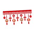 thumbnail image 3 of Sharprepublic Chinese New Year Banner Garland 2025 Snake Lunar New Year Decor Wall Sign Party Style D, 3 of 8