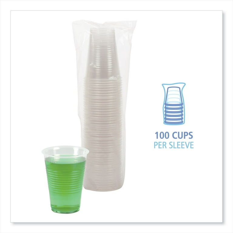Translucent Plastic Cold Cups, 14 oz, Polypropylene, 20 Cups/Sleeve, 50 Sleeves/Carton Translucent Plastic Cold Cups, 14 oz, Polypropylene, 20 Cups/Sleeve, 50 Sleeves/Carton