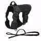 thumbnail image 1 of Arnés táctico para perros con asa, chaleco militar, antitirones, ajuste ancho, ajustable, hebillas metálicas, negro, L, 1 of 5