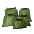 thumbnail image 3 of 3Pcs suits(1.5L 2.5L 3.5L) Coated silicone fabric pressure waterproof dry bag Storage Pouch, 3 of 6