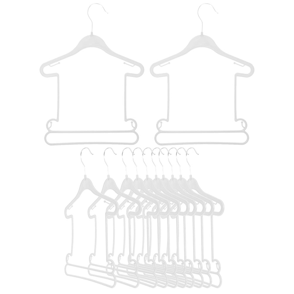 FRCOLOR pcs Kids Clothes Hangers Baby Clothes Drying Racks Infant Clothes Laundry Hangers