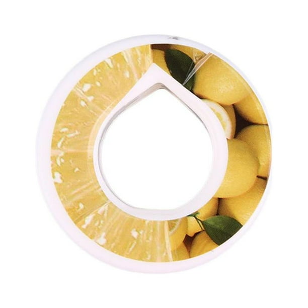 Cápsulas aromatizantes portátiles Beba más agua Taza de agua Anillo de fragancia (Limón)