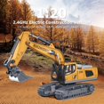 thumbnail image 4 of 1/20 Scale 2.4GHz RC Excavator Toy 11 Channel Remote Control Construction Trucks, 4 of 9