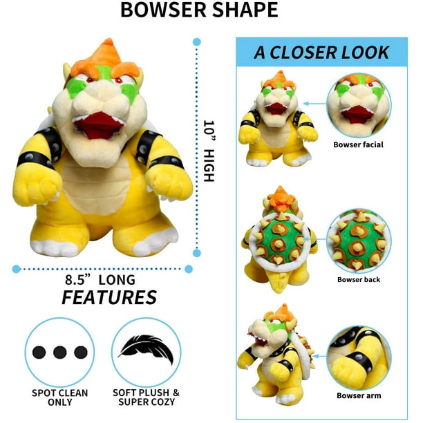 Mario shop bowser plush