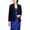 Navy, variant on Women's Collarless Open-Front Blazer Navy M