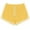 Yellow, variant on pstuiky Womens Pants Dressy Casual, Solid Color Casual Short Pants Trendy Womens Dress Pants Orange L