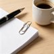 thumbnail image 1 of Metal Pen Clip Notebook Pen Stand Office Stationery Accessory Portable Paperclip Multi Functional Pen Buckle, 1 of 6