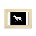 thumbnail image 1 of La responsabilidad de proteger es everyones animal Escritorio de madera Arte Pintura 5x7 pulgadas marco de foto foto, 1 of 4