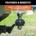 thumbnail image 4 of CURT 40248 RockerBall Cushion Hitch Trailer Ball 7,500 lbs, 2-5/16-Inch Diameter, 1-Inch Shank, 4 of 7