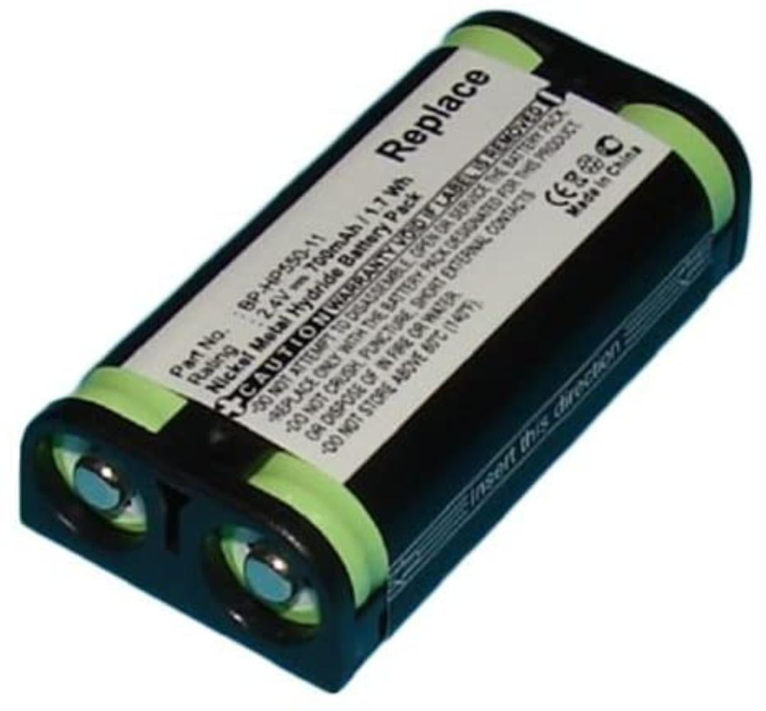 Sony MDR-RF860 Battery 700mAh, 2.4V, NI-MH Replacement for Sony BP-HP550-11 Headphone Battery 
