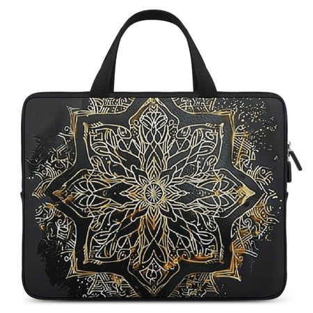 Jrxy Digital Art Soft Laptop Bag Diving Fabric Travel Case with Waterproof Neoprene Cover 10inch