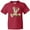 Red, variant on Inktastic Baseball Teddy Bear Youth T-Shirt