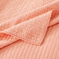 thumbnail image 3 of Greenland Home Textured Fashion Finely Stitched Bedding Set, Monterrey Coral, 3-Piece Full/Queen, 3 of 7