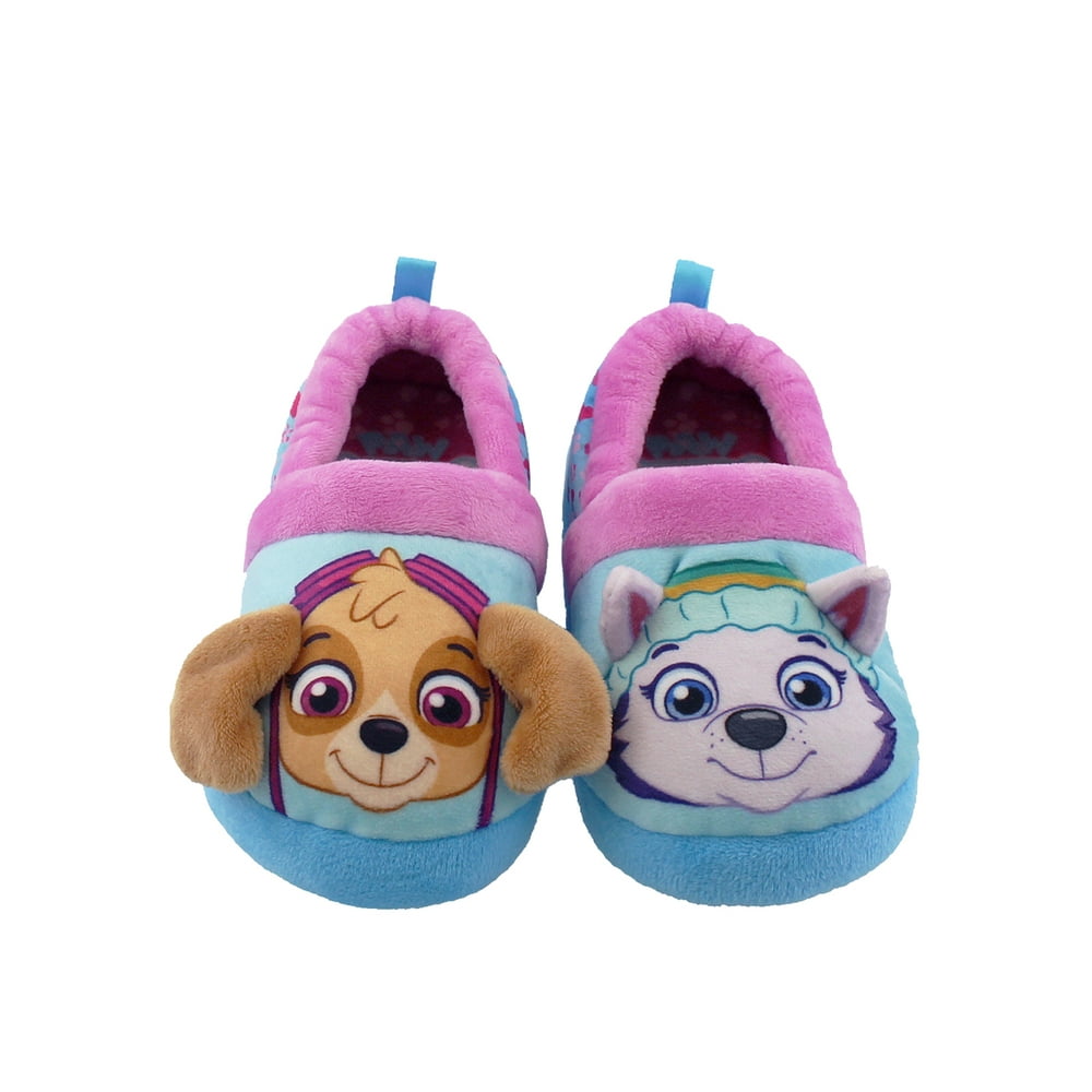 paw patrol skye everest toddler girls plush aline slippers 5 Everest josmo