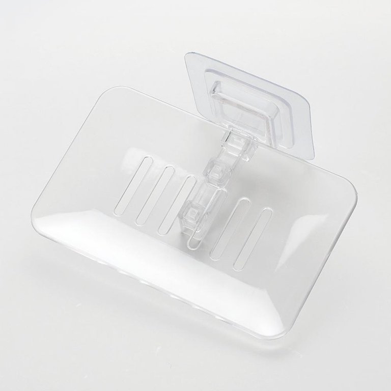 1/2 PCS Magnetic Soap Holder, Wall Mount Soap Dish, Self-Adhesive