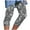 #01Gray, variant on ZVAVZ Yoga Pants Women,Ladies Vinatge Floral Print Leggings Elastic Waist Knee Length Capris Pants Summer Loose Dailywear Yoga Pant on Sale Gray,S