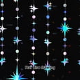 thumbnail image 5 of Party decorations Star circles dot paper garland banners Beam metal hanging twinkling star decorations - Multicolor, 5 of 5