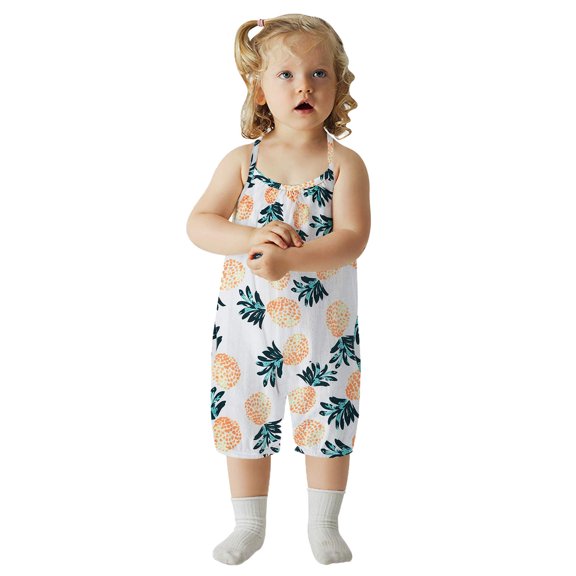 Toddler Kid Jumpsuit Pants Clothes Toddler Kids Baby Girls Sleeveless Summer Romper Jumpsuit Playsuit Clothes Summer Jumpsuit For Girls Boys