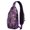 Decorative Pais, variant on Science Experiment Print Sling Backpack, Scientific Formula Crossbody Daypack for Future Scientists and Learners
