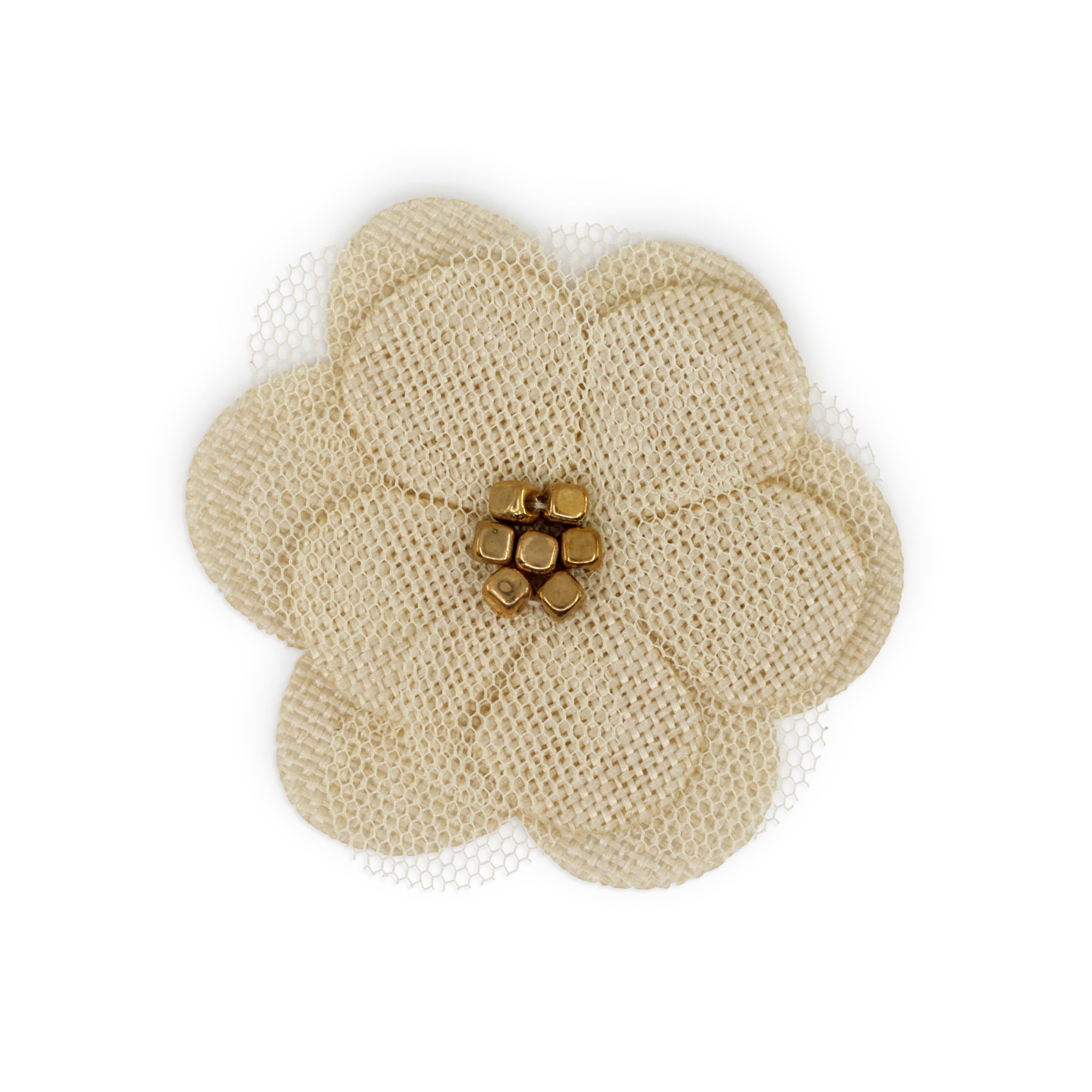 Hello Hobby Accessory Flowers, Burlap, 2 piece