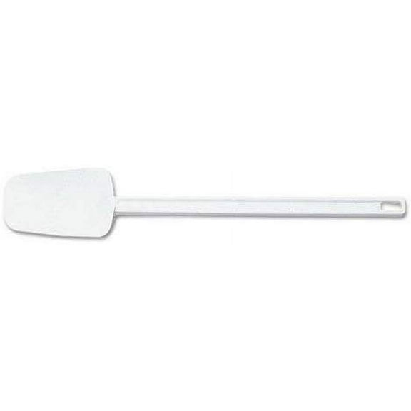 Rubbermaid Commercial Spoon-Shaped Spatula 16 1/2 in White 1938WHI