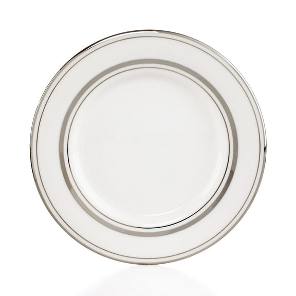 Kate Spade New York Library Lane 5.75" Platinum Saucer