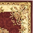 thumbnail image 4 of SAFAVIEH Lyndhurst Regina Traditional Bordered Area Rug, Red/Ivory, 9' x 12', 4 of 6