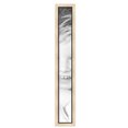 thumbnail image 1 of ArtToFrames 5" x 41" Silver with Black Lip Picture Frame, 5x41 inch Multi Wood Poster Frame (WOM-5193),  Pack, 1 of 5