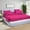 Hot-Pink, variant on DNG Creations 5 Piece Split California King Adjustable Sheet Set 15 Inch Deep Pocket for Adjustable Beds 800 Threads Count ( Solid Turquoise )