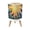 Color 4, variant on Small Trash Can with Lid Western Stained Glass Cowboy Hat Cactus Sunset 1.8 Gallon Dog Proof Trash Can Round Garbage Can Waste Bin Wastebasket for Bathroom Bedroom Living Room