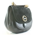 thumbnail image 3 of Isadore Medium Suede Satchel - Black - 30F6AIXM2S-001, 3 of 6